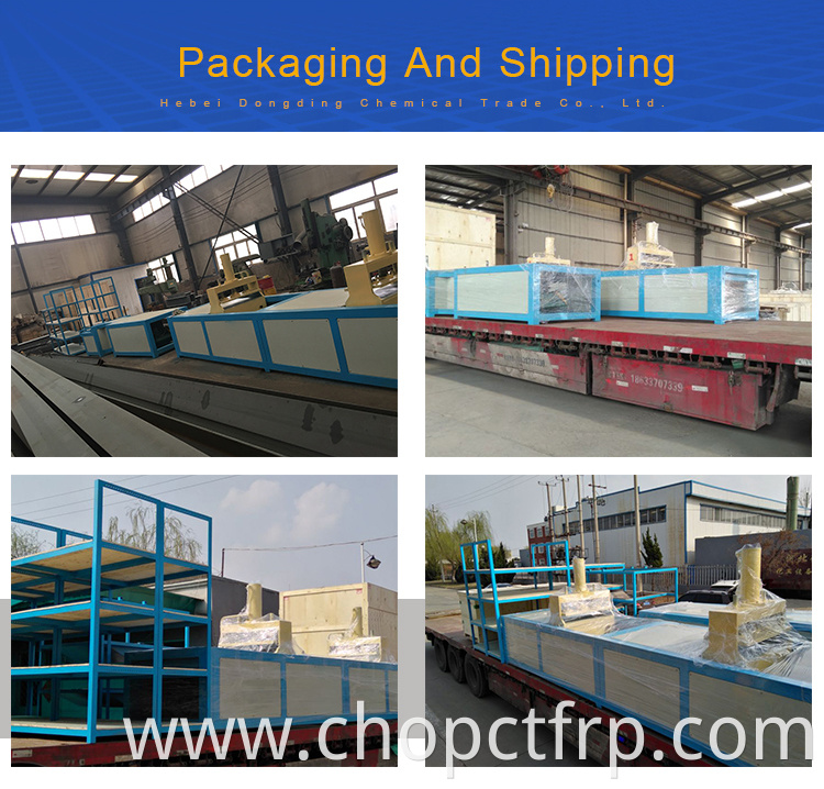 FRP fiberglass profile machine